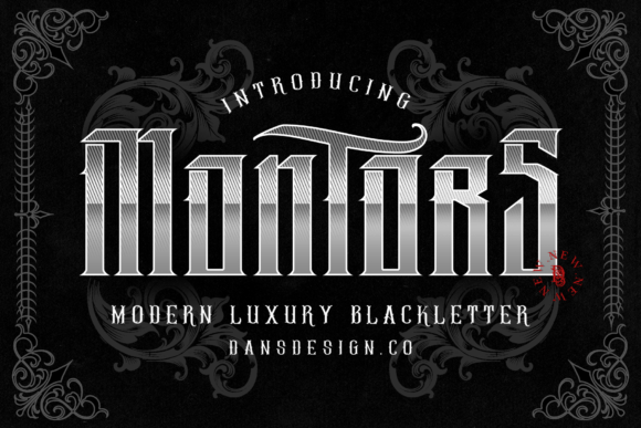 Montors Font - Featured Image