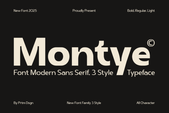 Montye Font - Featured Image