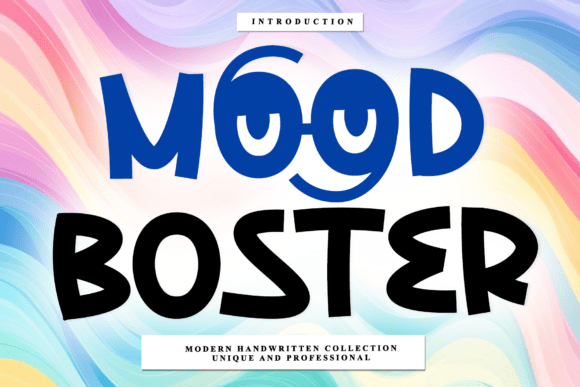 Mood Boster Font - Featured Image