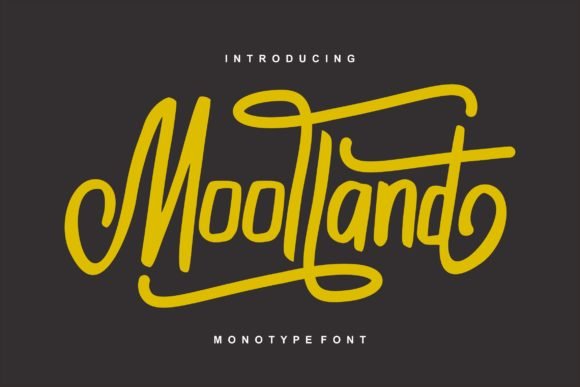Moolland Font - Featured Image