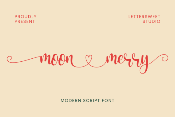 Moon Merry Font - Featured Image