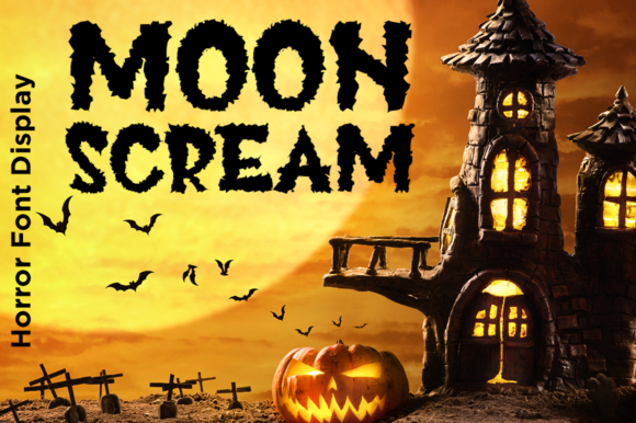 Moon Scream Font - Featured Image