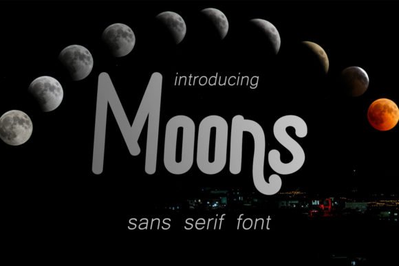 Moons Font - Featured Image