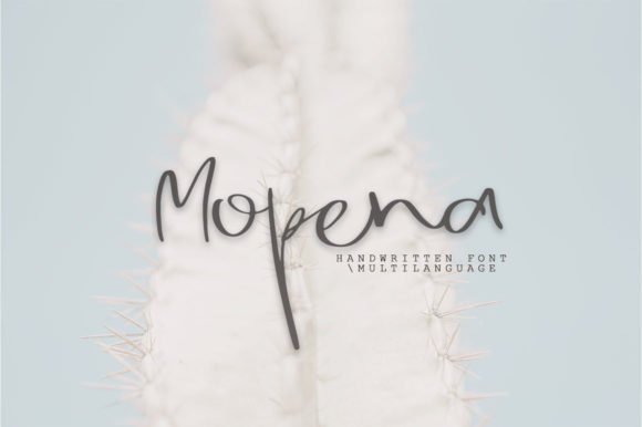 Mopena Font - Featured Image