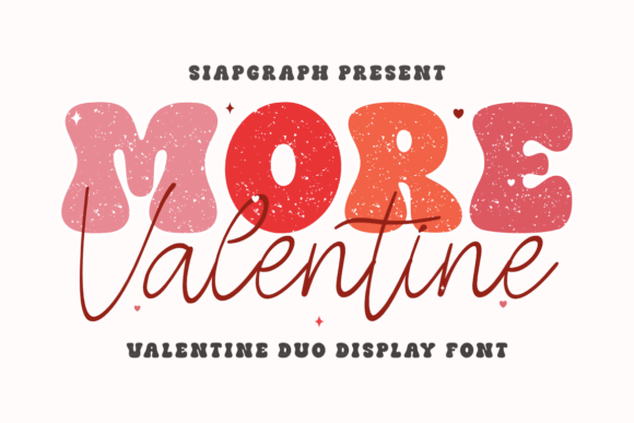More Valentine Duo Font - Featured Image