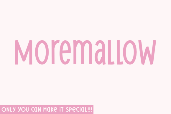 Moremallow Font - Featured Image