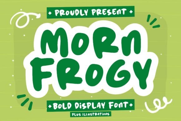 Morn Frogy Font - Featured Image