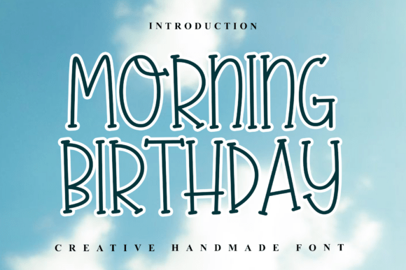 Morning Birthday Font - Featured Image