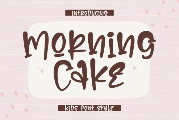 Morning Cake Font - Featured Image