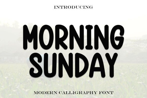 Morningsunday Font - Featured Image