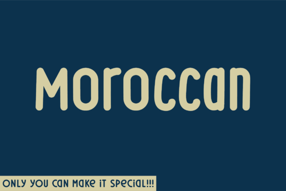 Moroccan Font - Featured Image