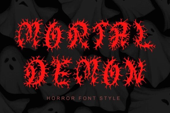 Mortal Demon Font - Featured Image