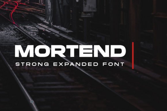 Mortend Font - Featured Image