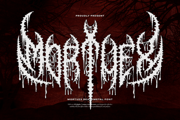 Mortvex Font - Featured Image