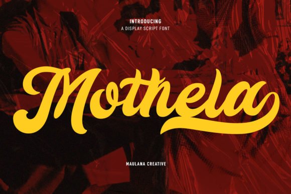 Mothela Font - Featured Image