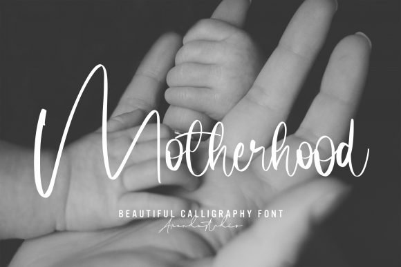 Motherhood Font - Featured Image