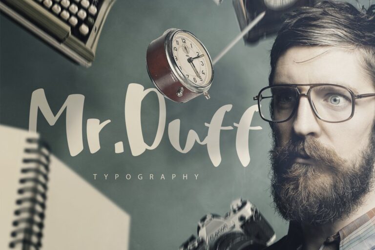 Mr. Duff Font - Featured Image