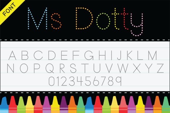 Ms Dotty Font - Featured Image