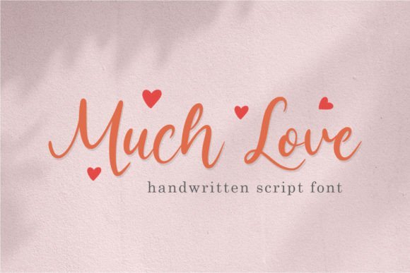 Muchlove Font - Featured Image