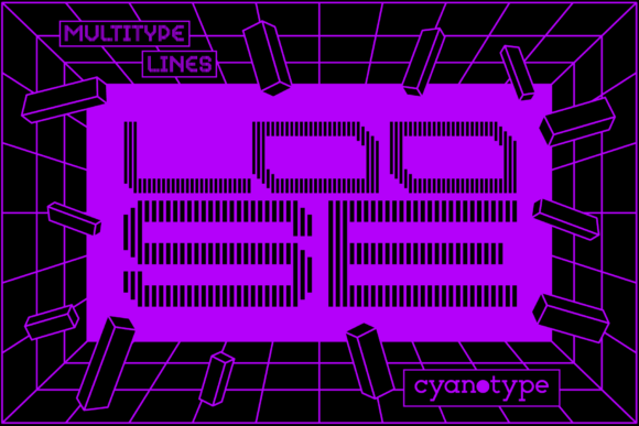 MultiType Lines Loose Font - Featured Image