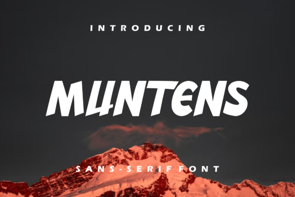 Muntens Font - Featured Image