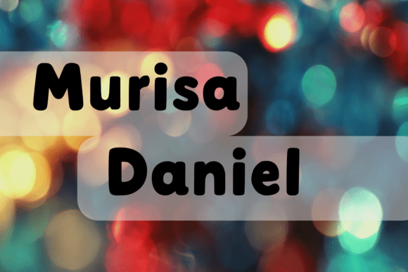 Murisa Daniel  Font - Featured Image