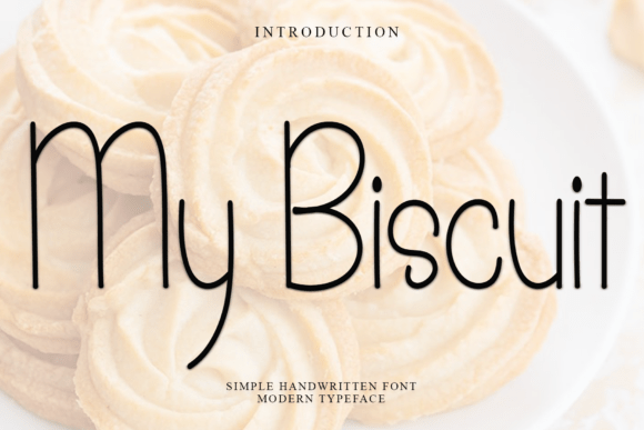 My Biscuit Font - Featured Image