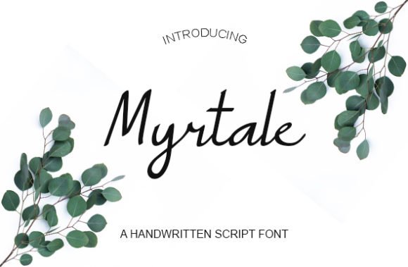 Myrtale Font - Featured Image
