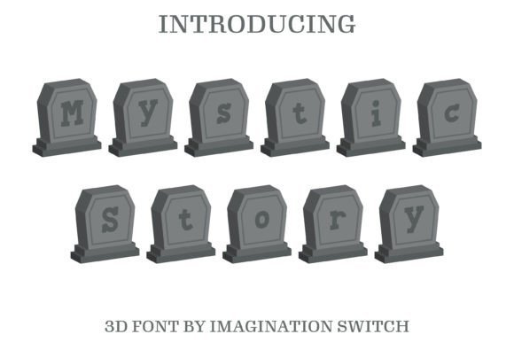 Mystic Story 3d Font - Featured Image