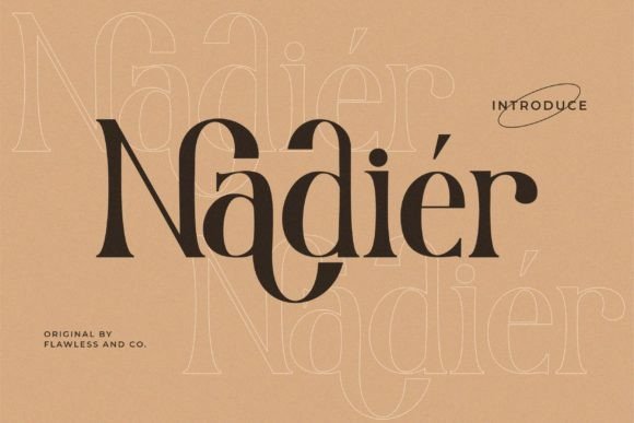 Nadier Font - Featured Image