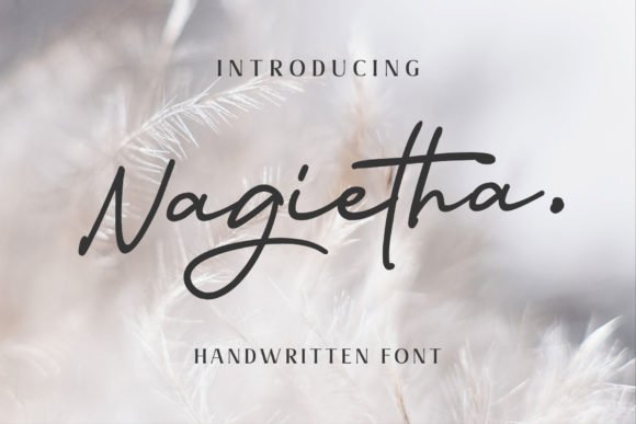 Nagietha Font - Featured Image
