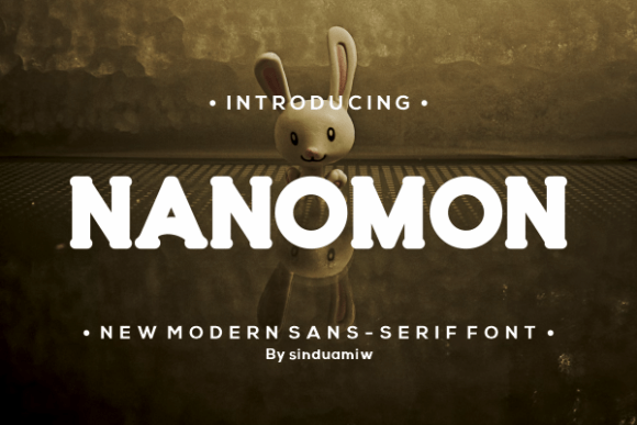 Nanomon Font - Featured Image