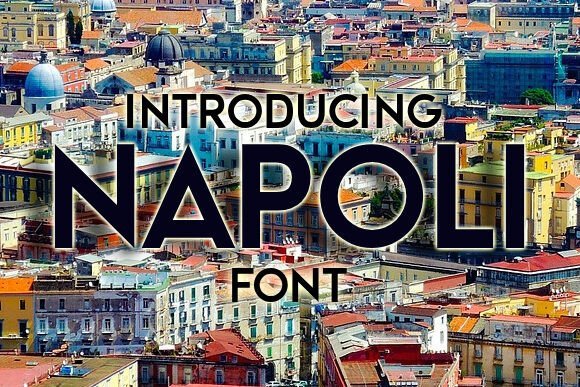 Napoli Font - Featured Image