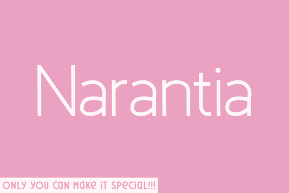 Narantia Font - Featured Image