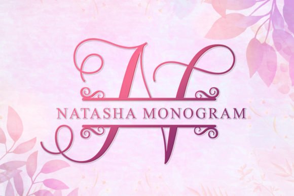 Natasha Monogram Font - Featured Image