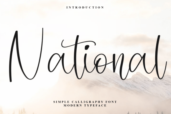 National Font - Featured Image