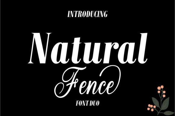 Natural Fence Font - Featured Image