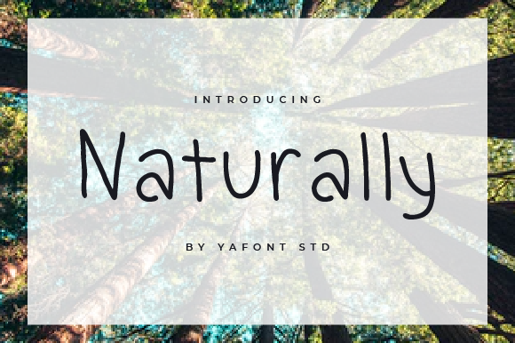 Naturally Font - Featured Image