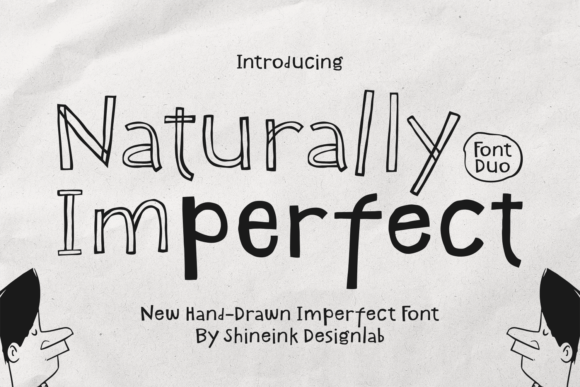 Naturally Imperfect Font - Featured Image