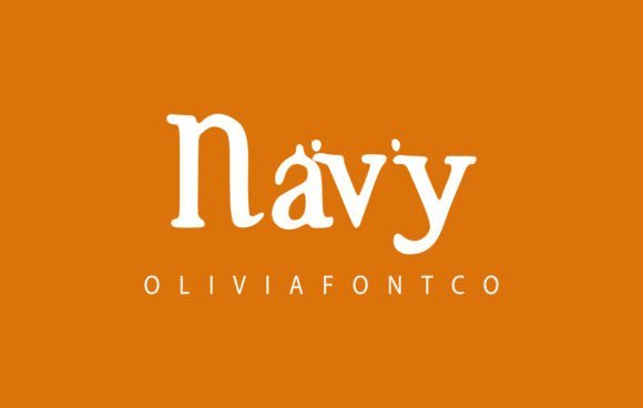 Navy Font - Featured Image