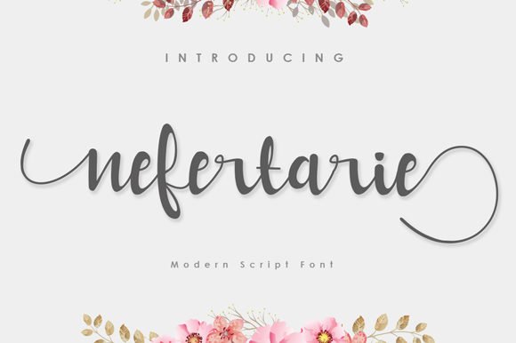 Nefertarie Font - Featured Image