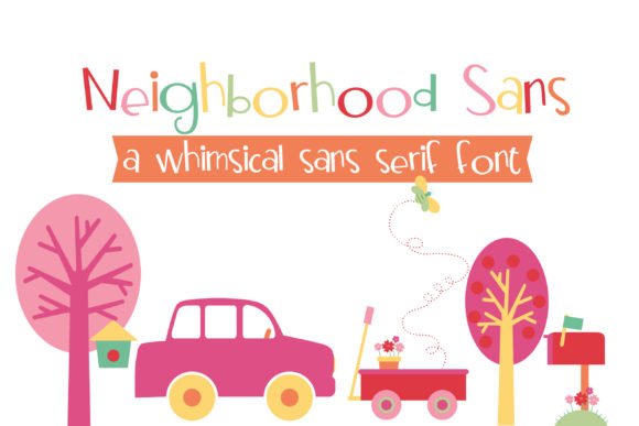 Neighborhood Sans Font - Featured Image