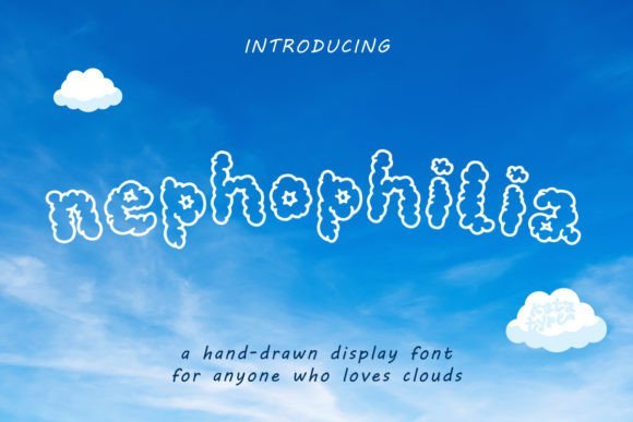 Nephophilia Font - Featured Image