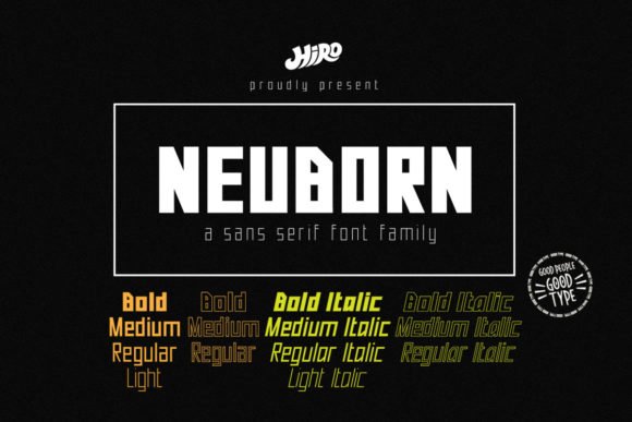 Neuborn Font - Featured Image