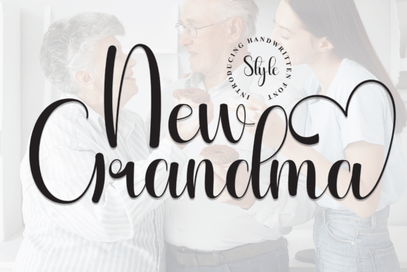 New Grandma Font - Featured Image