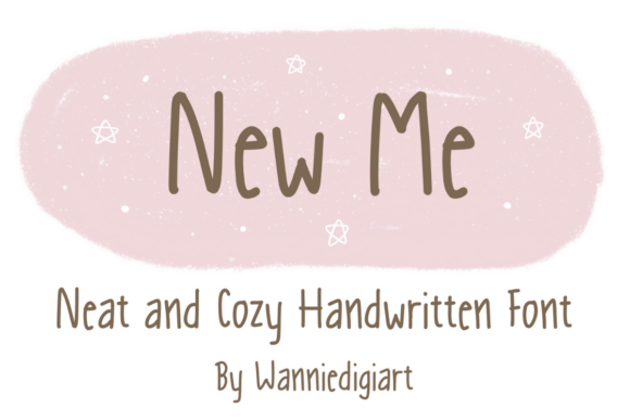 New Me Font - Featured Image