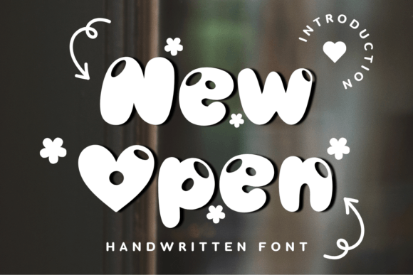 New Open Font - Featured Image