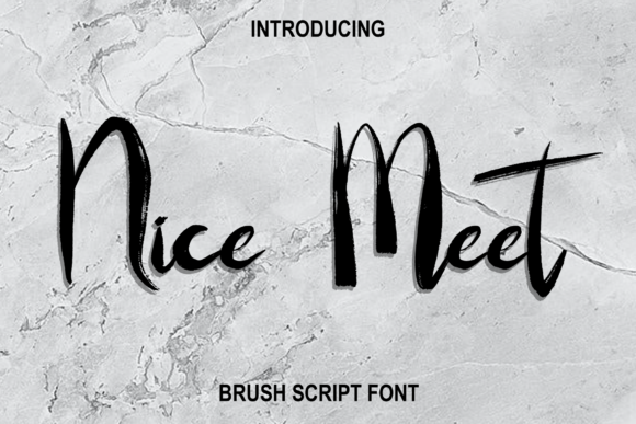 Nice Meet Font - Featured Image