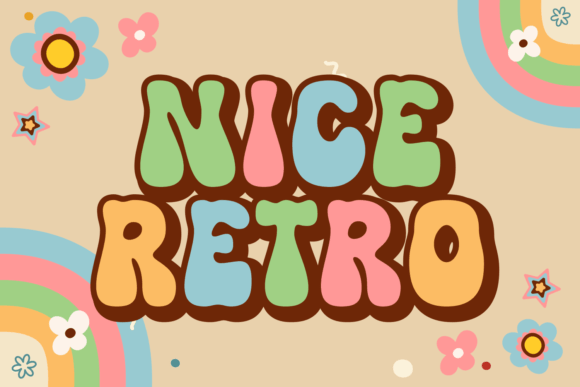 Nice Retro Font - Featured Image