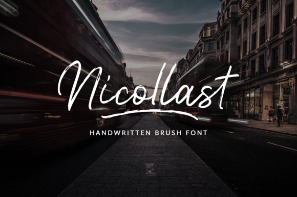 Nicollast Font - Featured Image